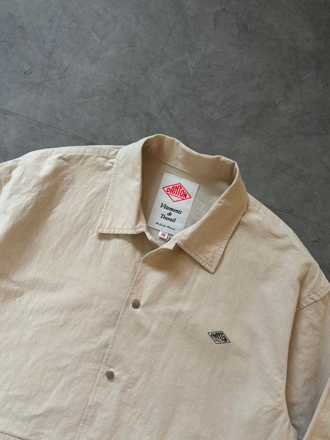 DANTON 단톤 25SS 린넨 라이트 커버올 자켓 상품이미지4