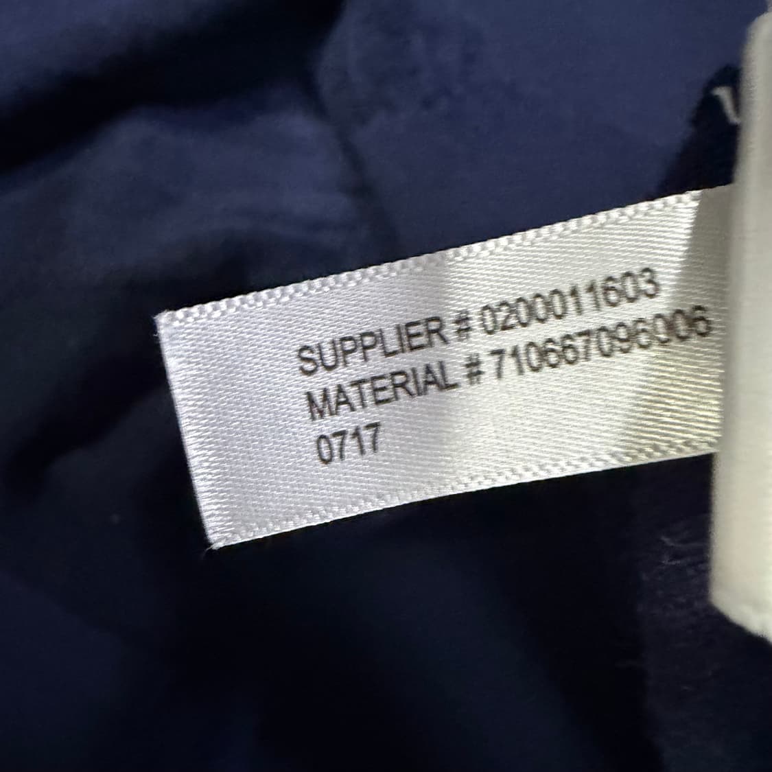 폴로 랄프로렌 네이비 메리노 울 V넥 니트 상품이미지6