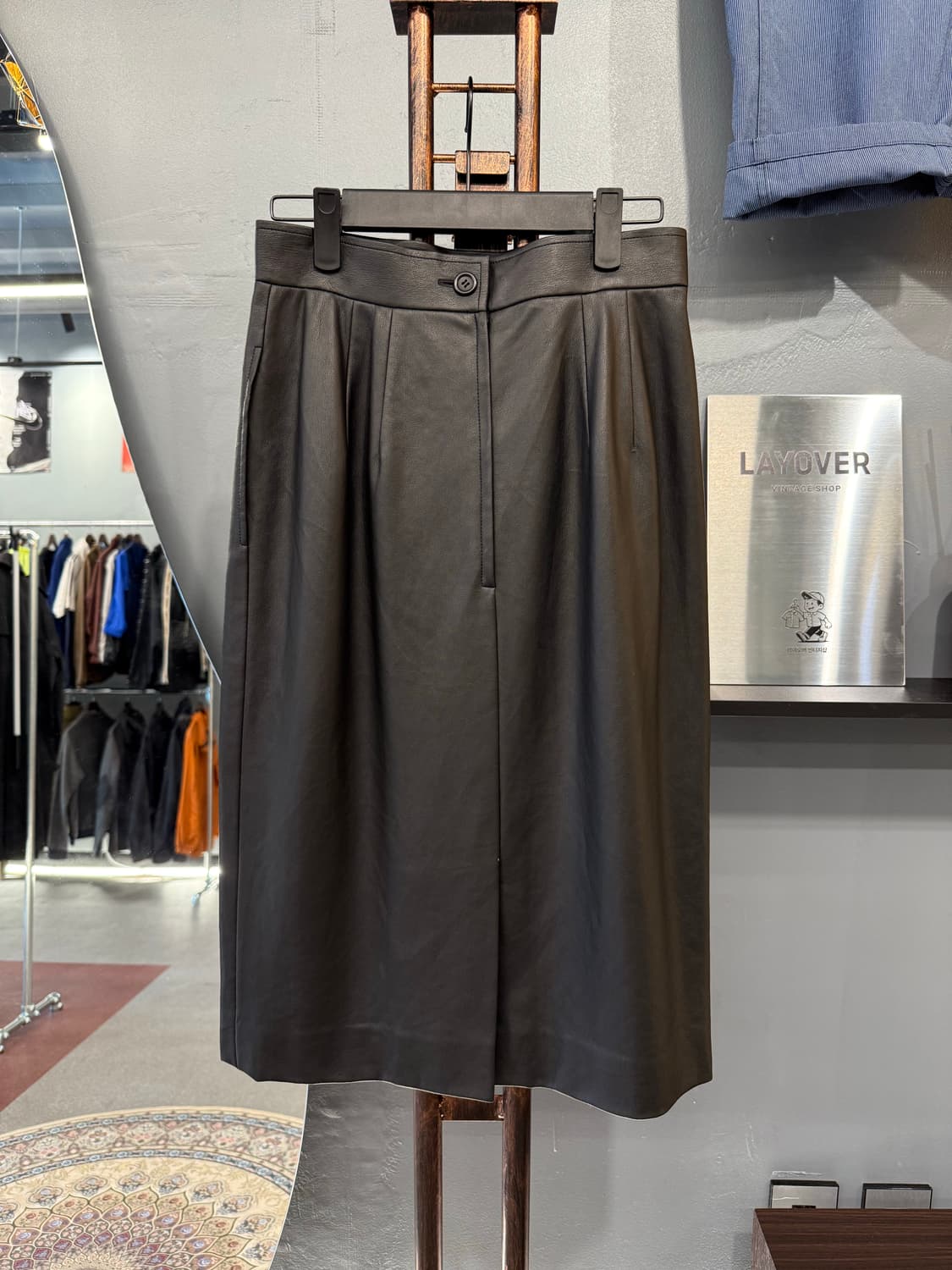 Dior leather skirt 상품이미지4