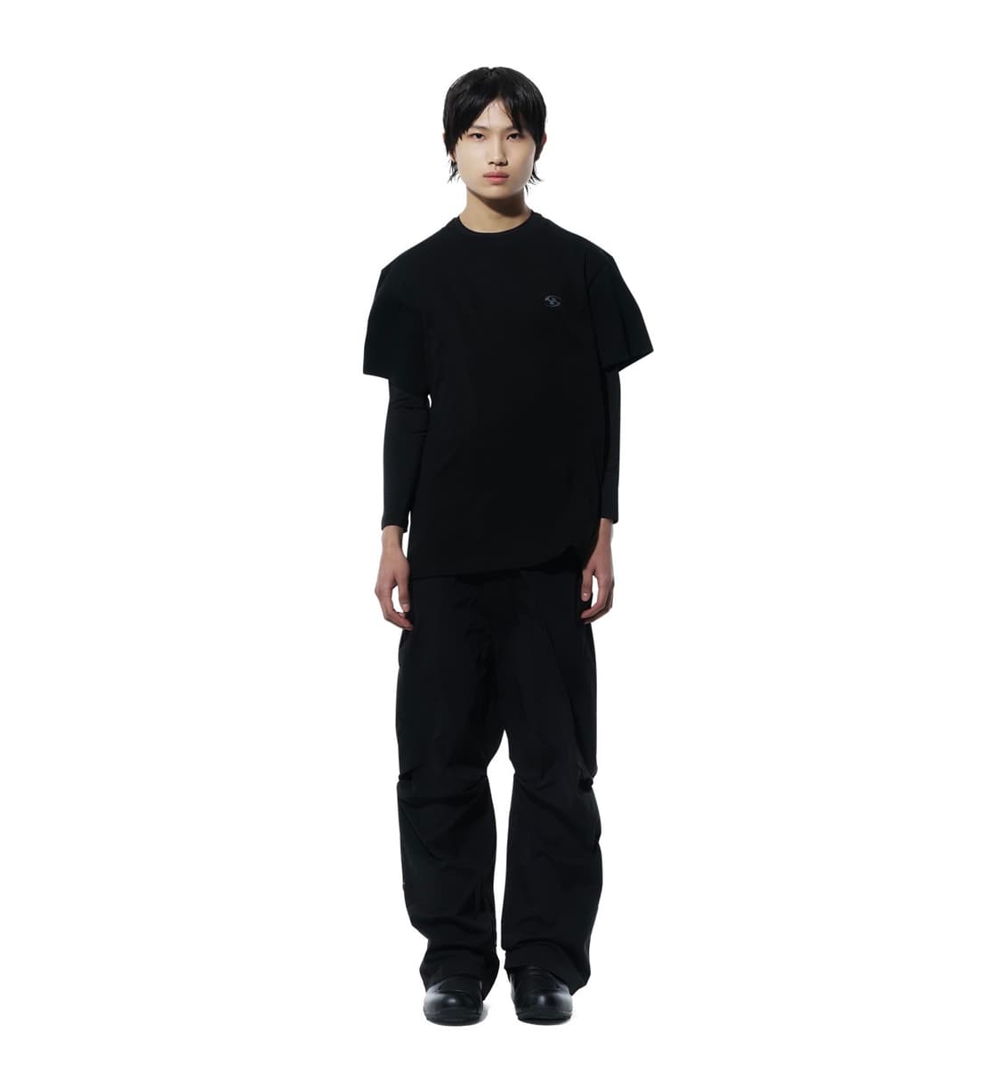 산산기어 로고 티셔츠 [BLACK]_24SS 상품이미지1