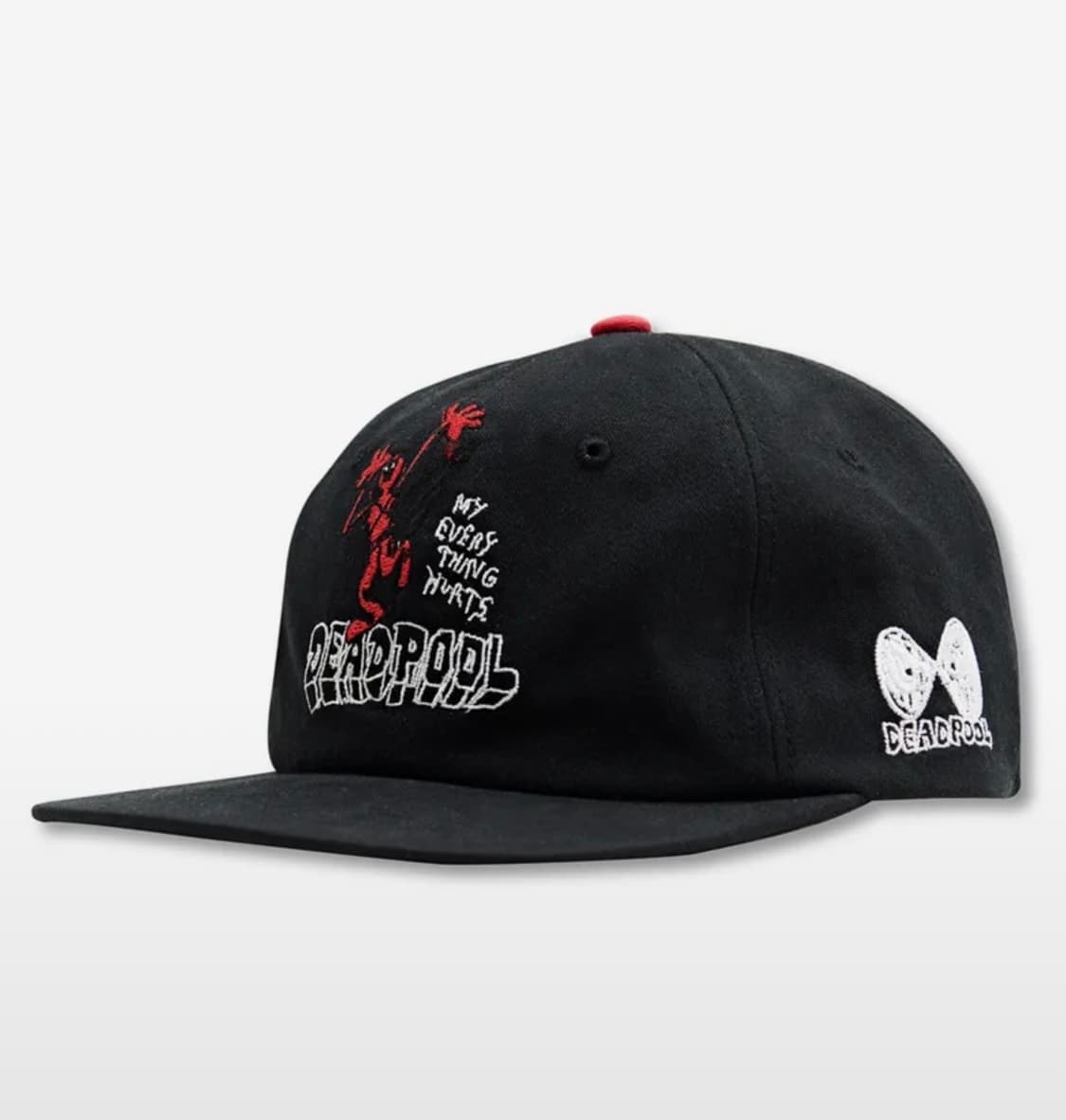 예스아이씨 데드풀 캡모자 블랙 상품이미지1