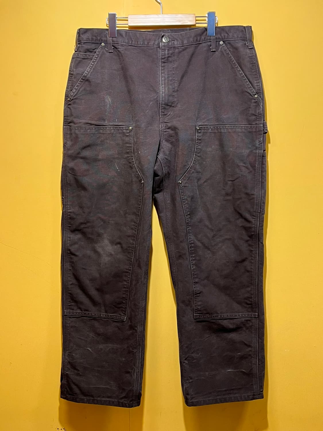 [38x30] 칼하트 B136 DKB 더블니 워크 팬츠 상품이미지1