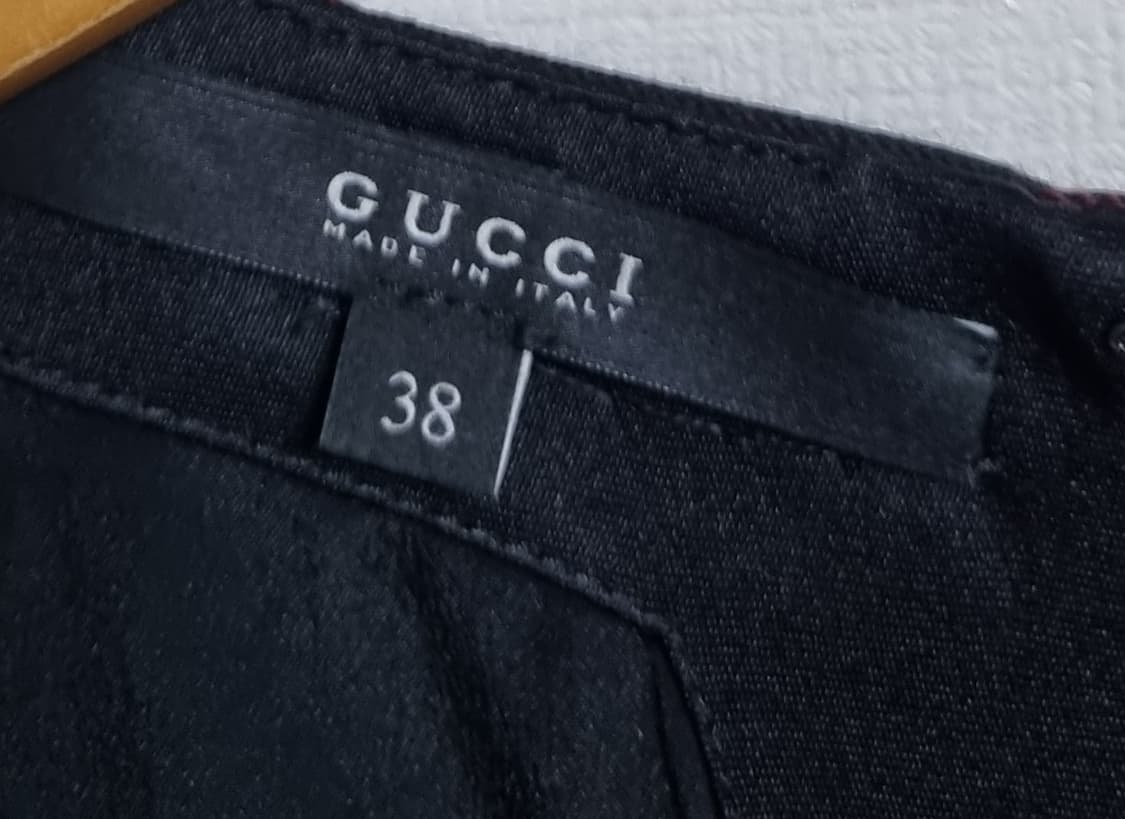 38사이즈) 구찌 브라운체크 울혼방 원피스 상품이미지3