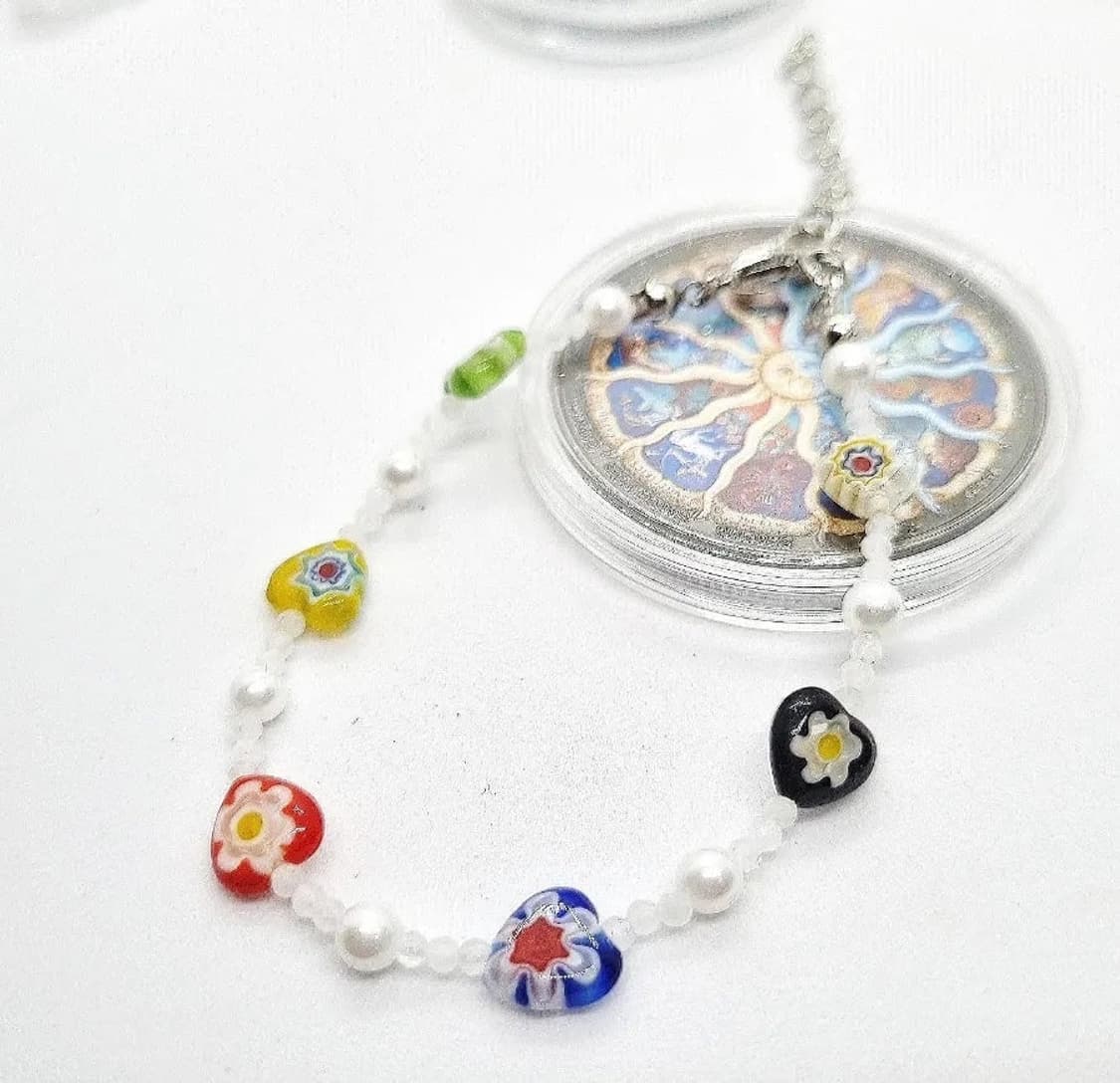 핸드메이드.세제품)베네치아원석팔찌 상품이미지5