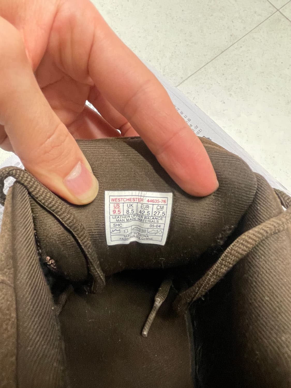 [US 9.5] 00'S VANS FAT TONGUE 빈티지 반스 팻텅 상품이미지3