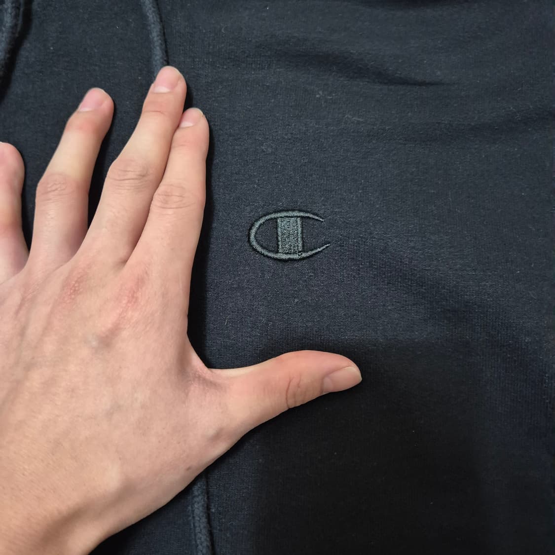 챔피온 스펠아웃 로고 후드티 상품이미지5