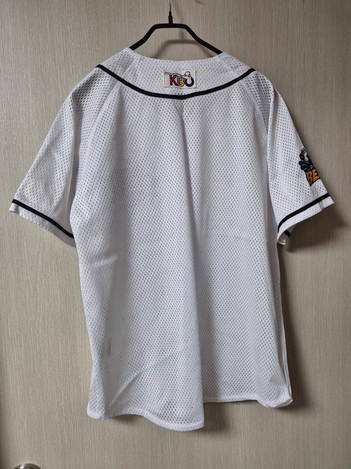 두산베어스 네포스 노마킹 올드 반달 유니폼 XL 상품이미지2