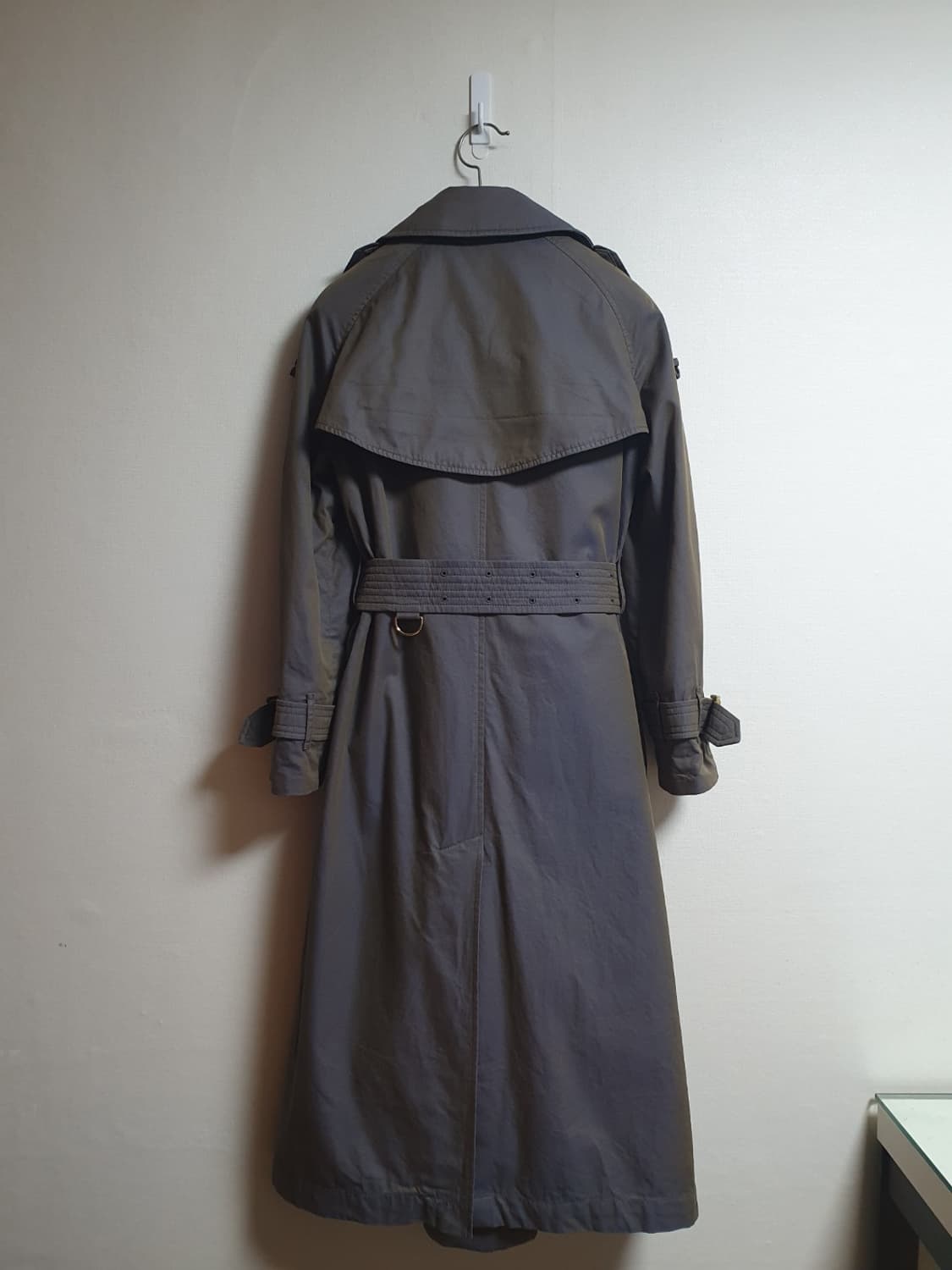 버버리 런던 미스틱 카키 스모키 트렌치코트 S 상품이미지2