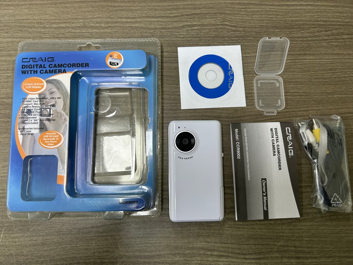 크레이그 빈티지 캠코더 CRAIG CCR9002 상품이미지2