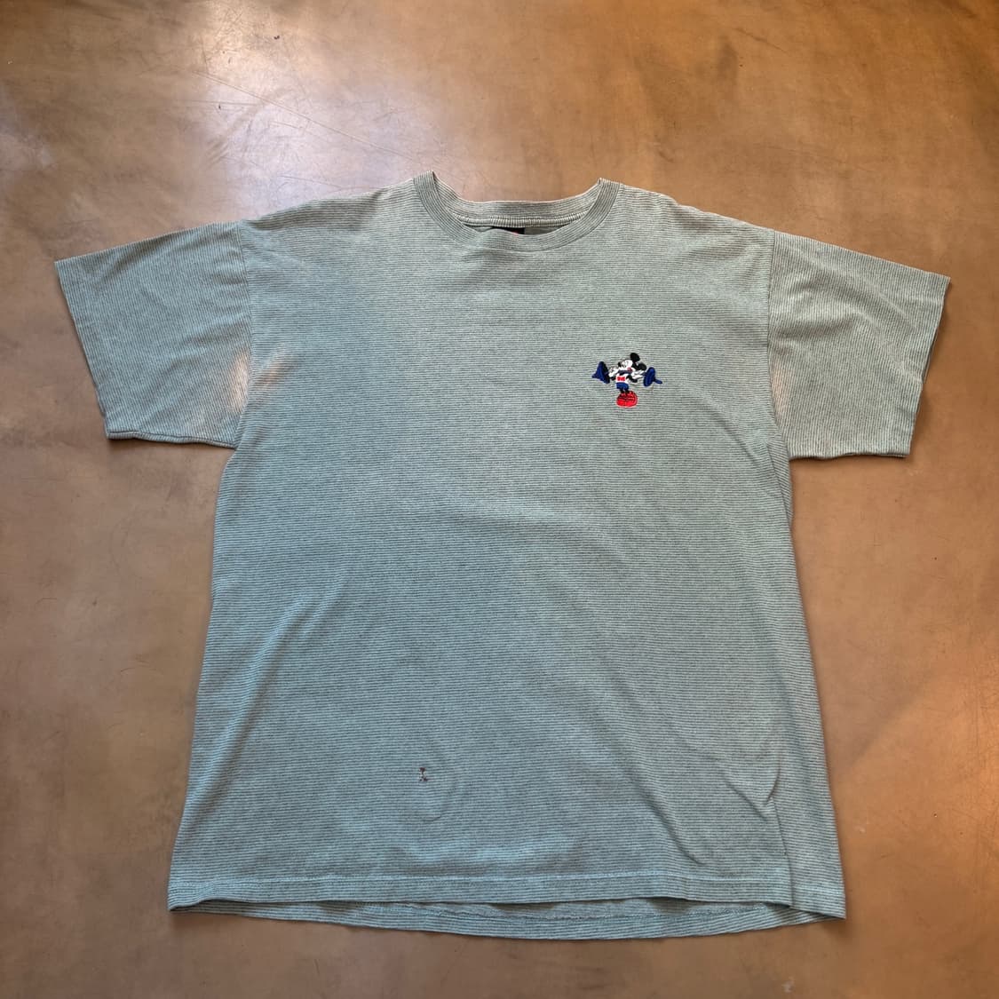 90'S 디즈니 미키마우스 페이딩 스트라이프  상품이미지1