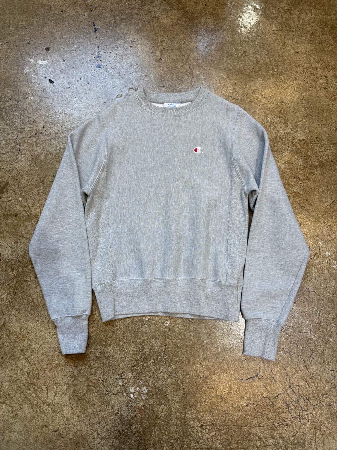 챔피온 리버스위브 그레이 스웻셔츠 상품이미지1