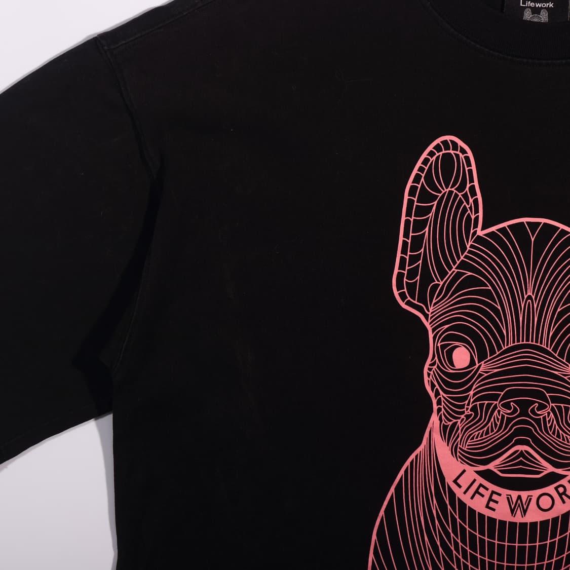 LIFEWORK 프린팅 반팔티셔츠 B667 상품이미지3