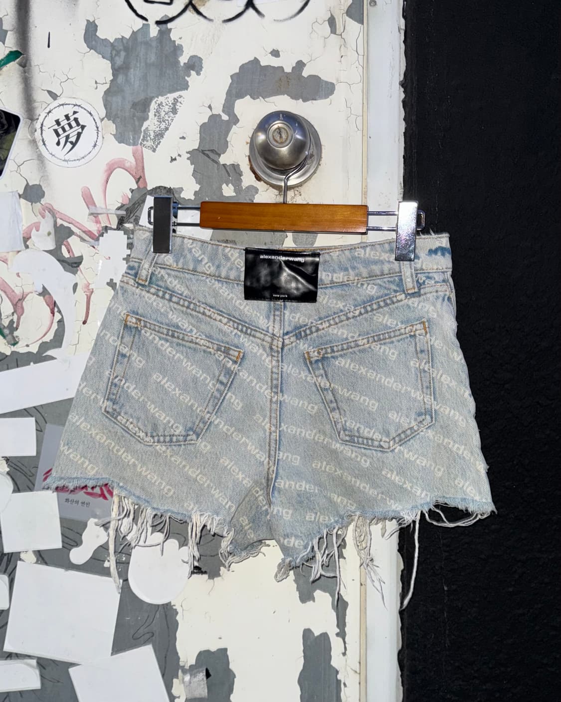 알렉산더왕 숏데님팬츠  상품이미지3