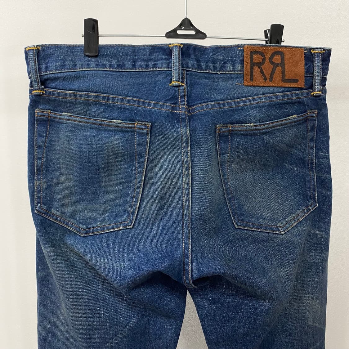 더블알엘 RRL 슬림 내로우 셀비지 데님 팬츠 상품이미지3