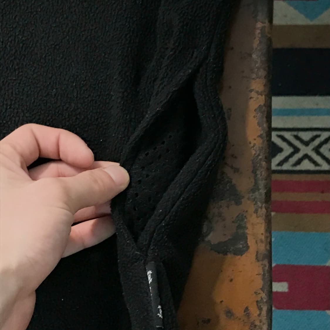 폴로랄프로렌 챕스 블랙 노르딕 패턴 플리스 반집업 풀오버 자켓 남성110 상품이미지5