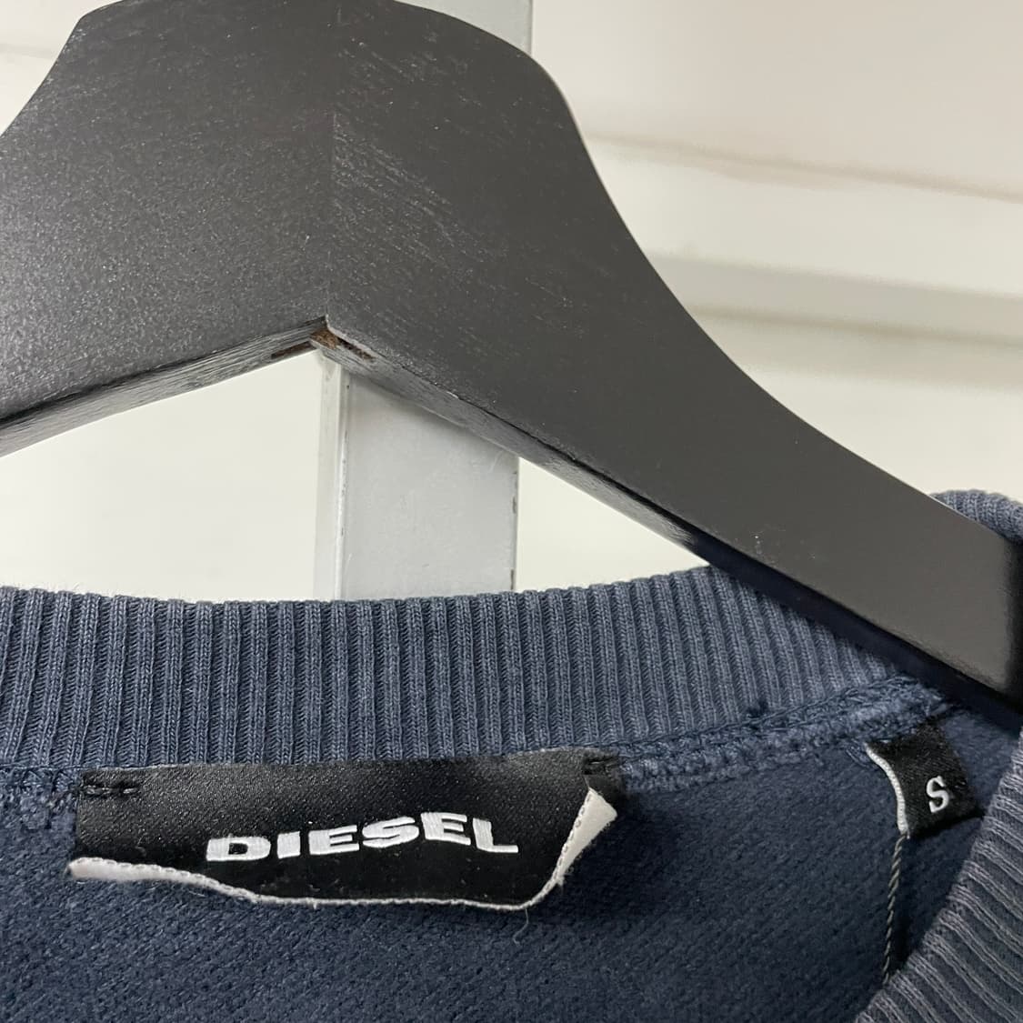 디젤 네이비 맨투맨 S 상품이미지5