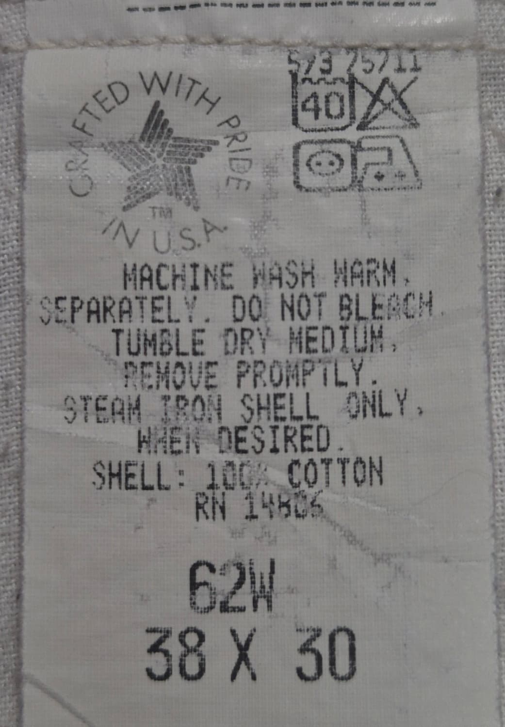 [38]90s US made 칼하트 더블니-A380 상품이미지8