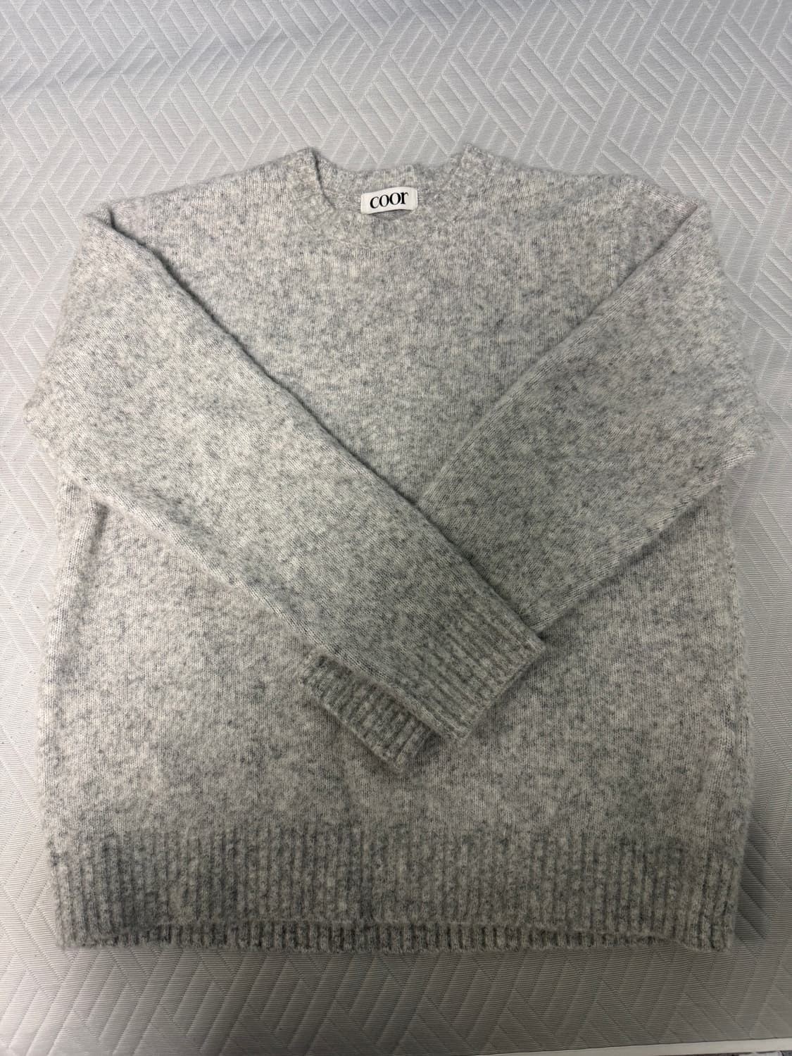 쿠어 알파카 블렌드 크루넥 스웨터 상품이미지3