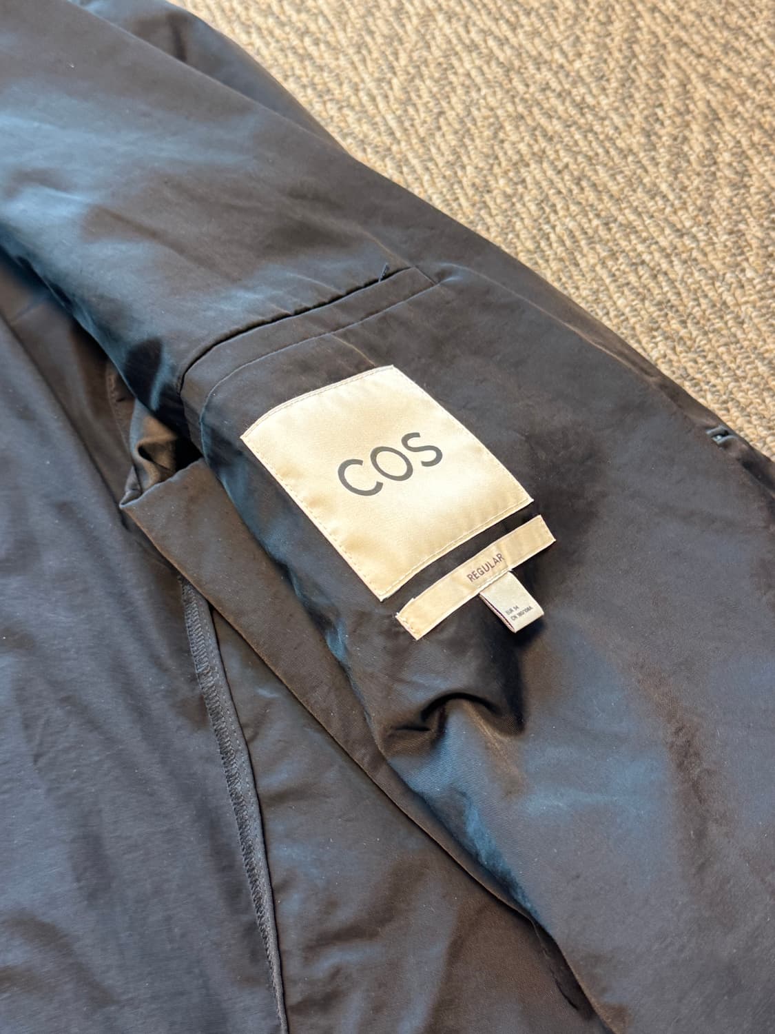 코스(COS) 나일론 코튼 블레이저 54(XL) 상품이미지4