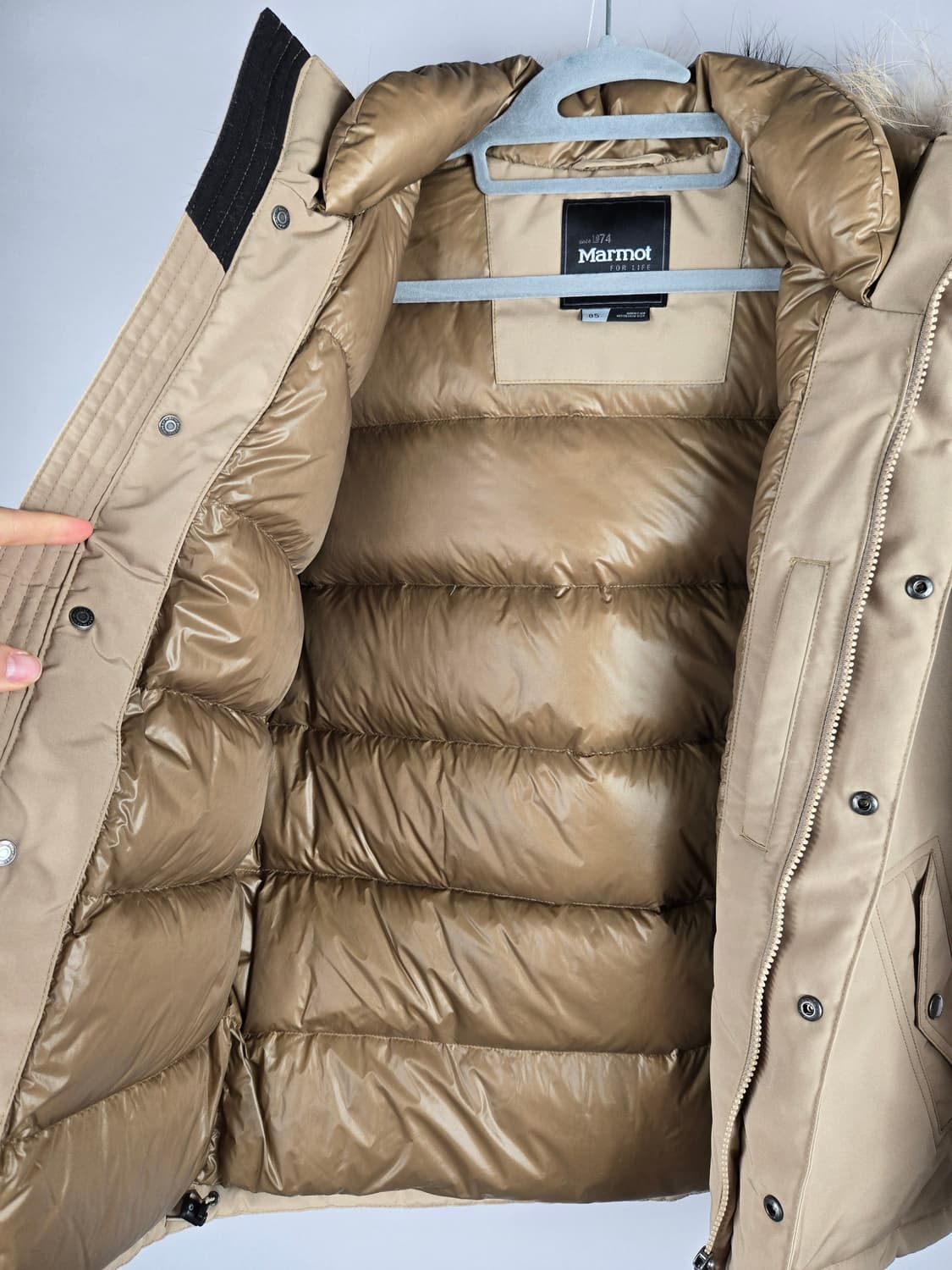 [무료배송]마모트 85 여성 라쿤퍼 프레이저 덕 다운 패딩 점퍼 자켓 상품이미지8