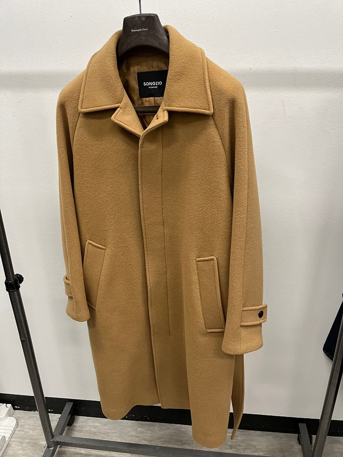 95-100) 송지오옴므 벨티드 울코트  상품이미지1