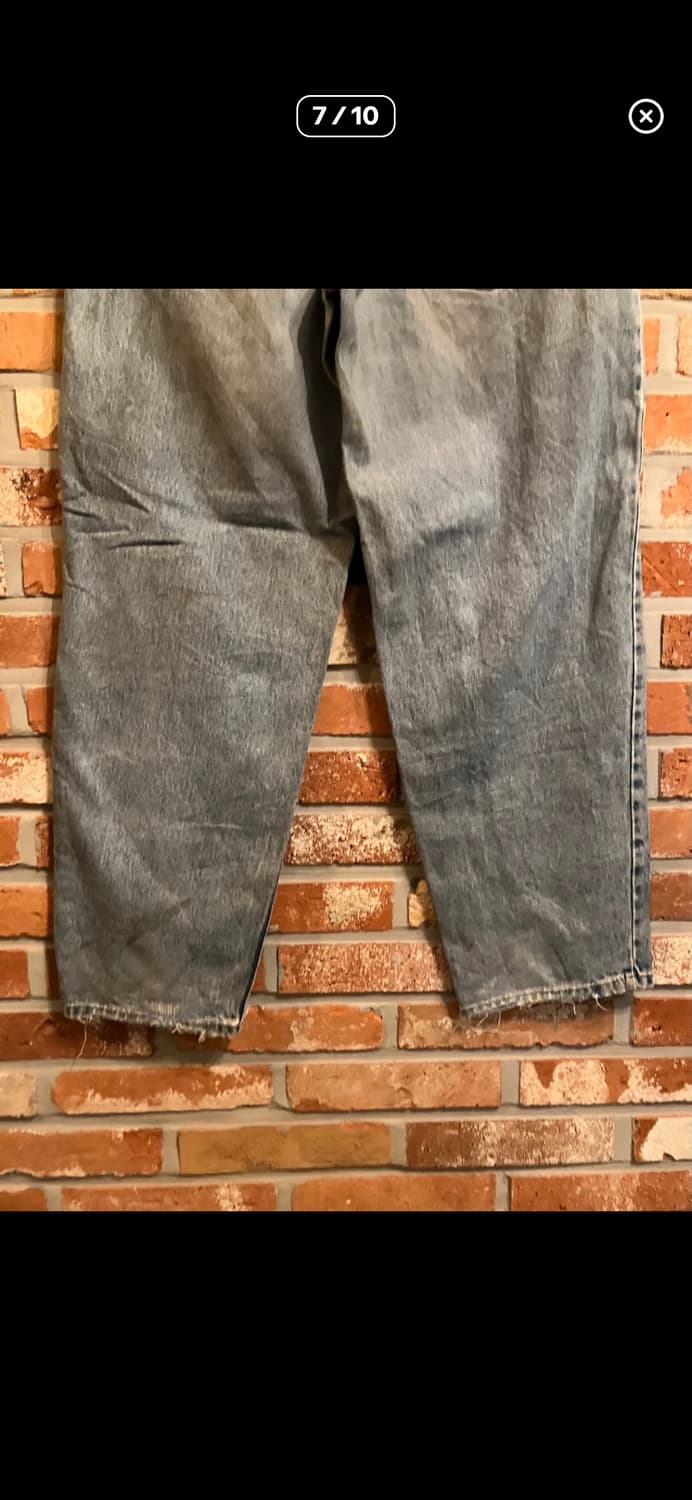 90s Levi’s silvertap baggy denim 상품이미지7