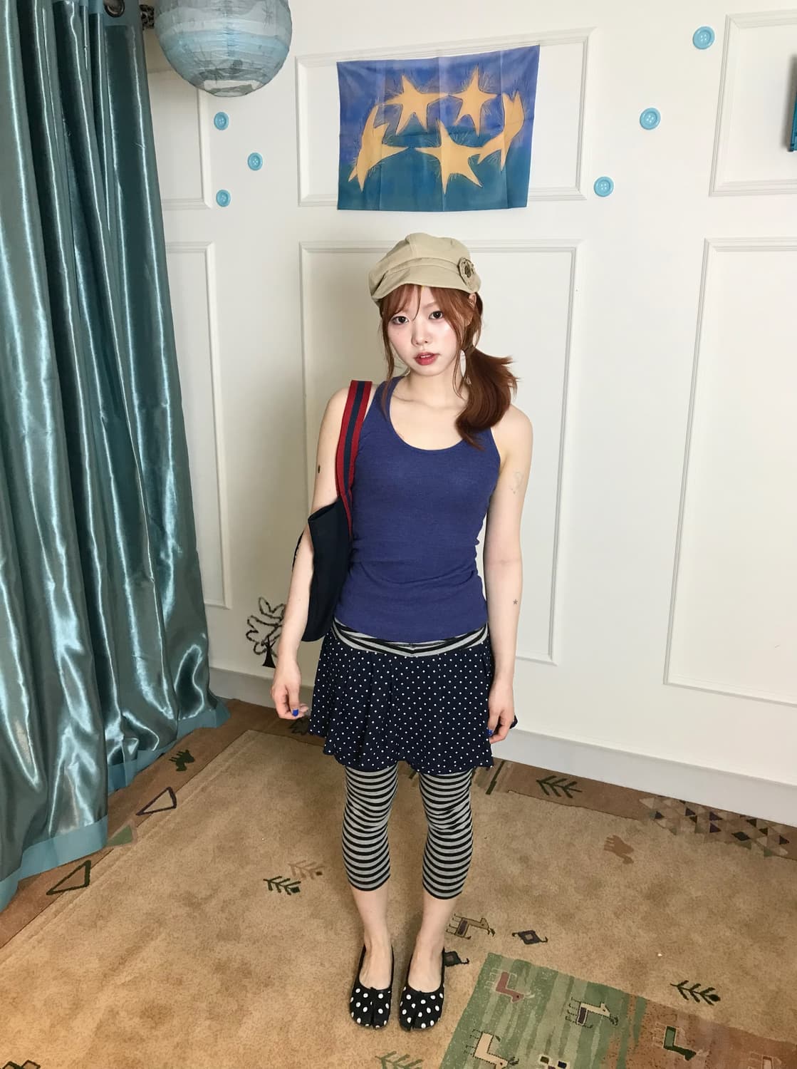 장난스럽게 믹스된 매력적인 키치 괴짜 코디셋••🪼⚓️ 상품이미지4