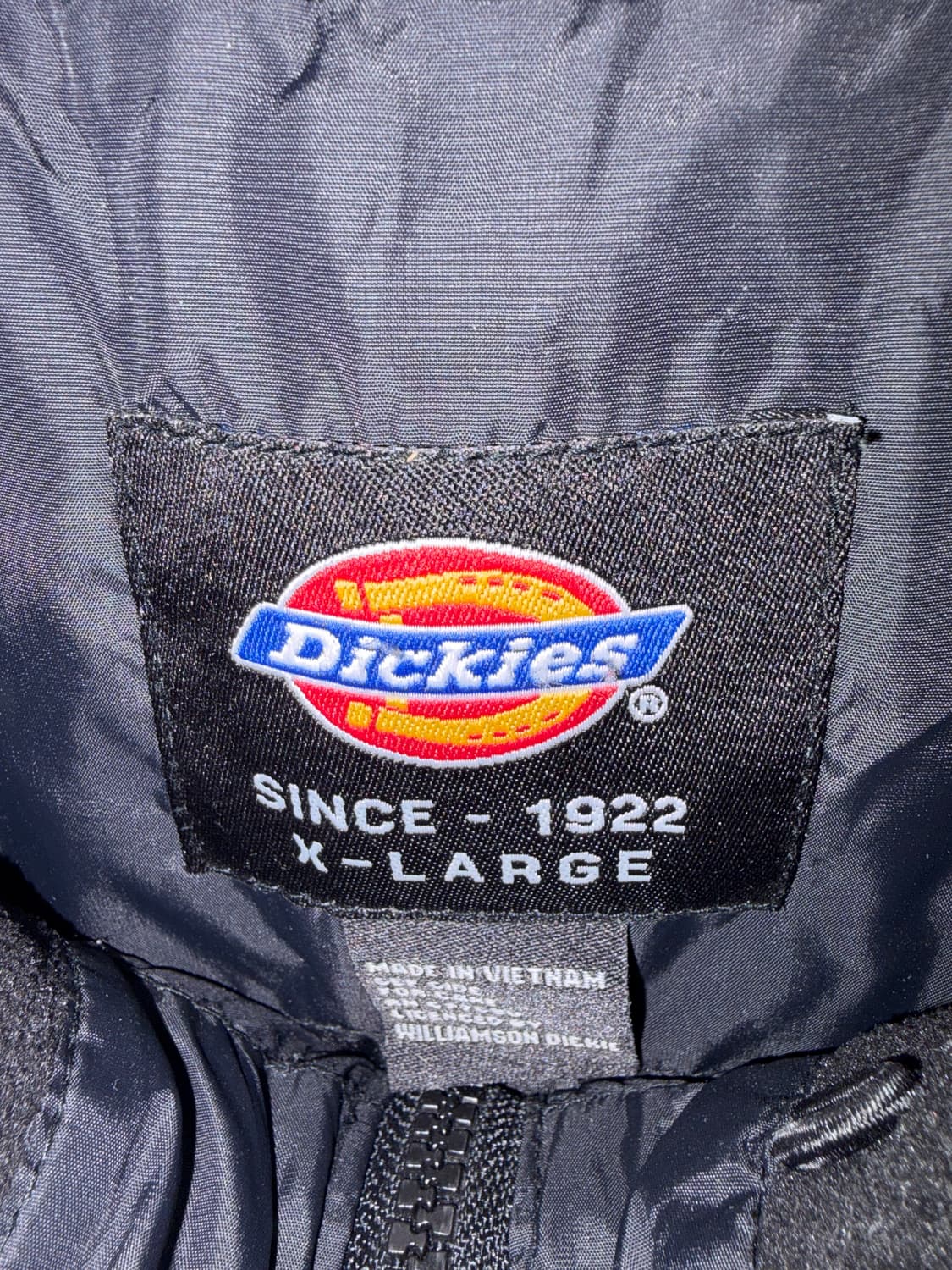 디키즈 블랙 경량패딩 XL 상품이미지3