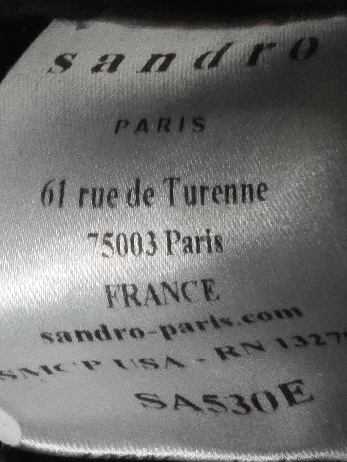 Sandro 프린지 천연 레더 숄더백 상품이미지5