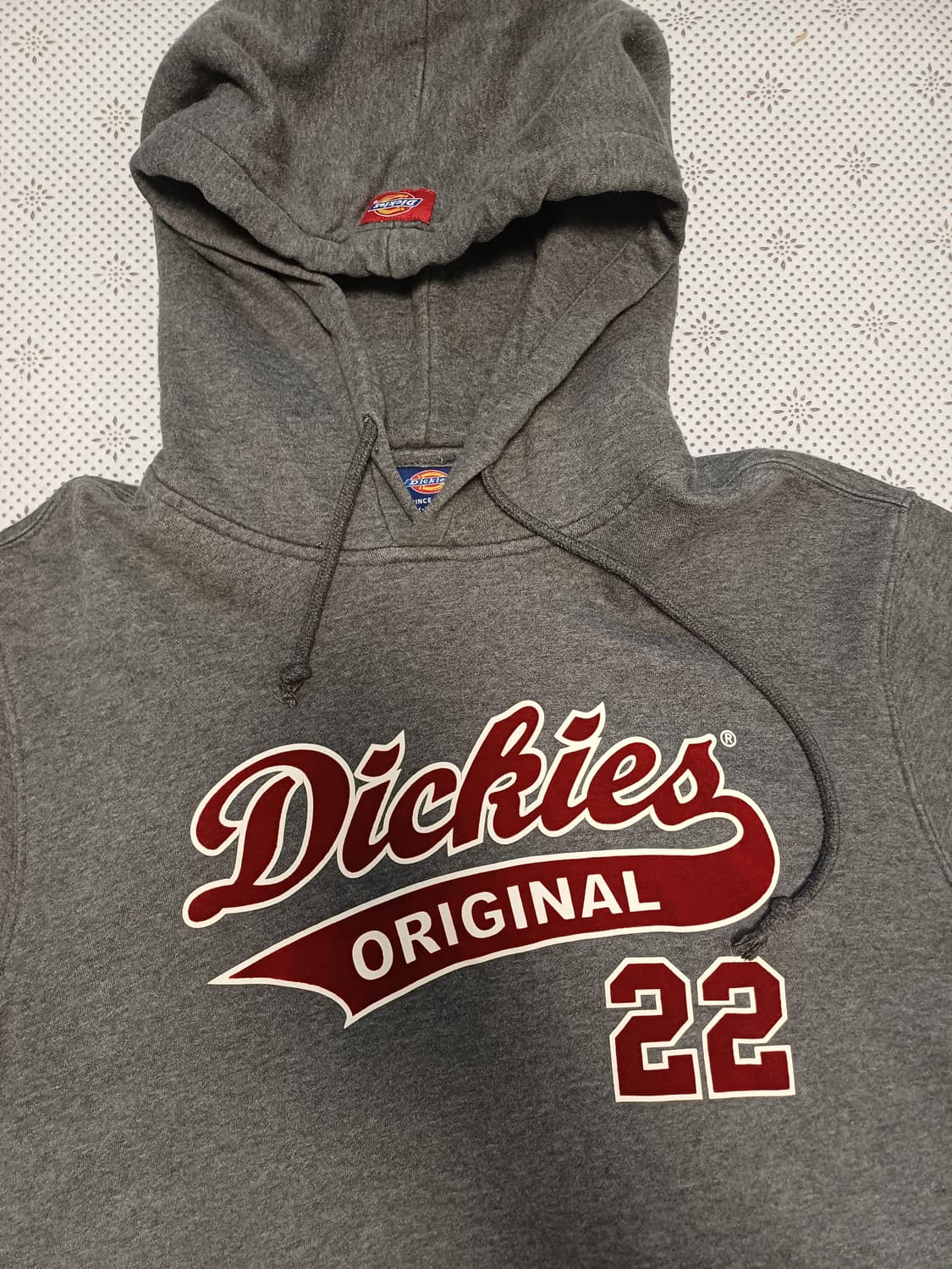 디키즈 벨벳로고 후드집업 상품이미지3