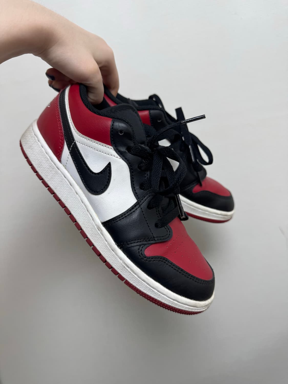 조던 1 로우 브레드 토 GS 230 상품이미지4