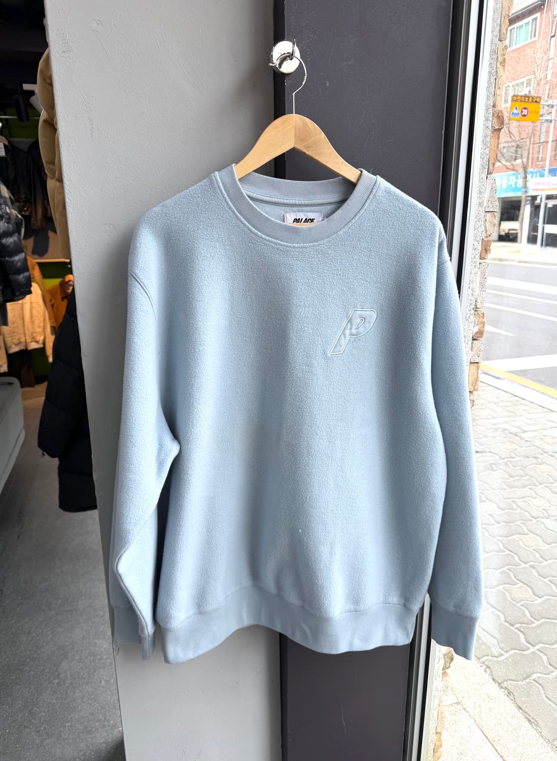 XL/ 팔라스 리버스 P-3 플리스 크루 맨투맨 상품이미지3