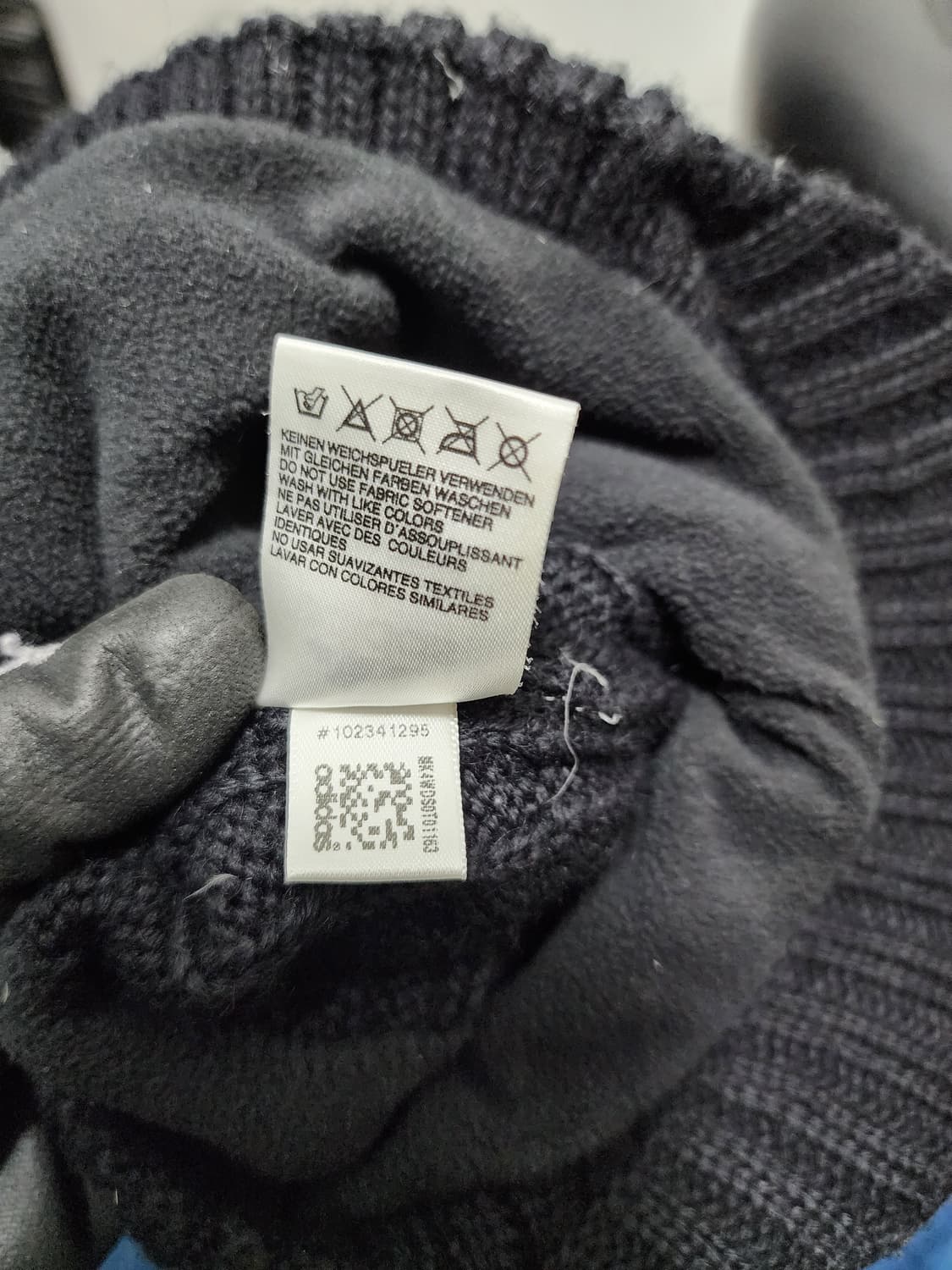 아디다스 골프 블랙 니트 비니 캡모자 상품이미지5