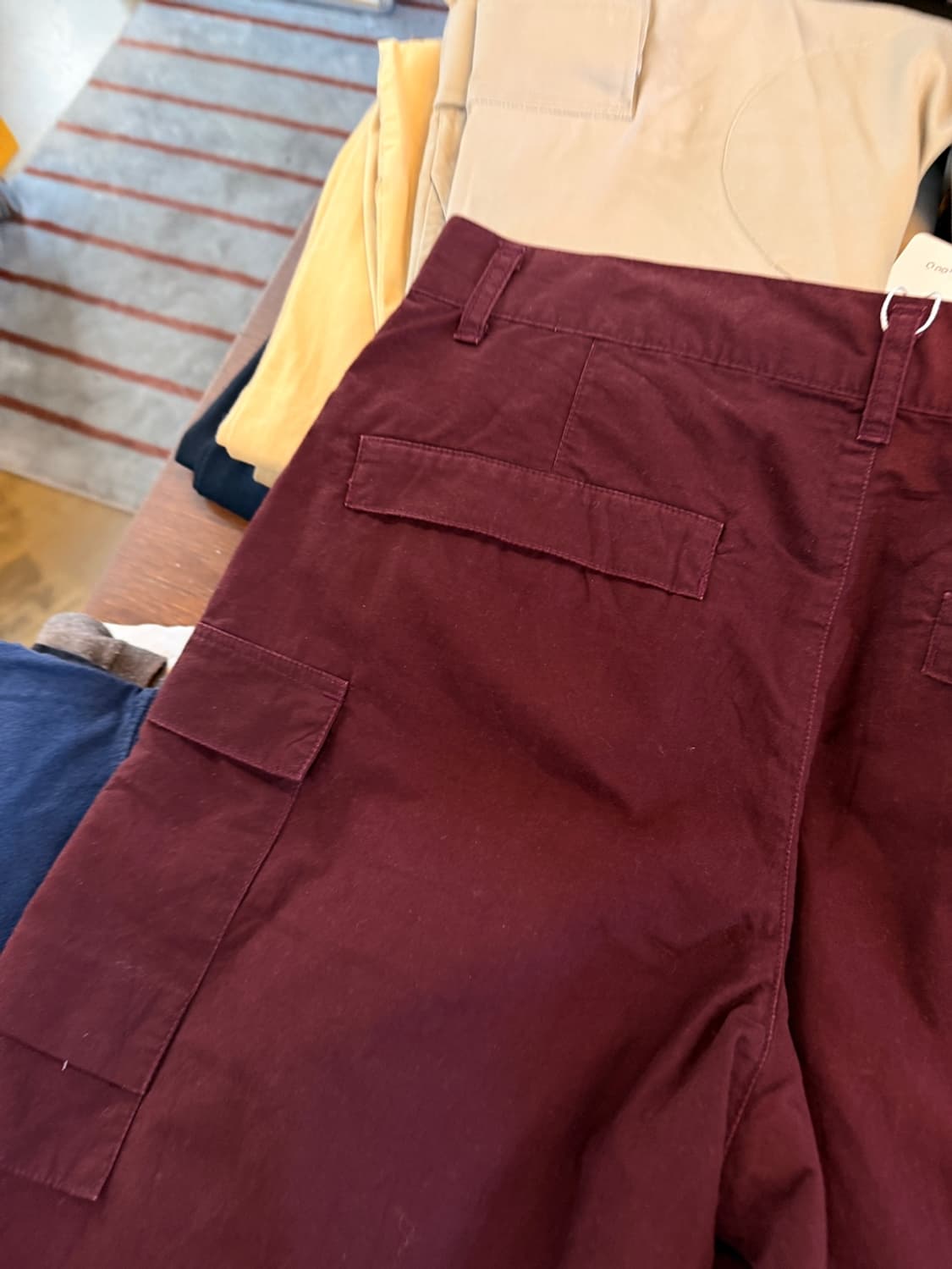  MAD HECTIC 일본 우라하라 립스탑 밀리터리 카고팬츠 XL 34 상품이미지6