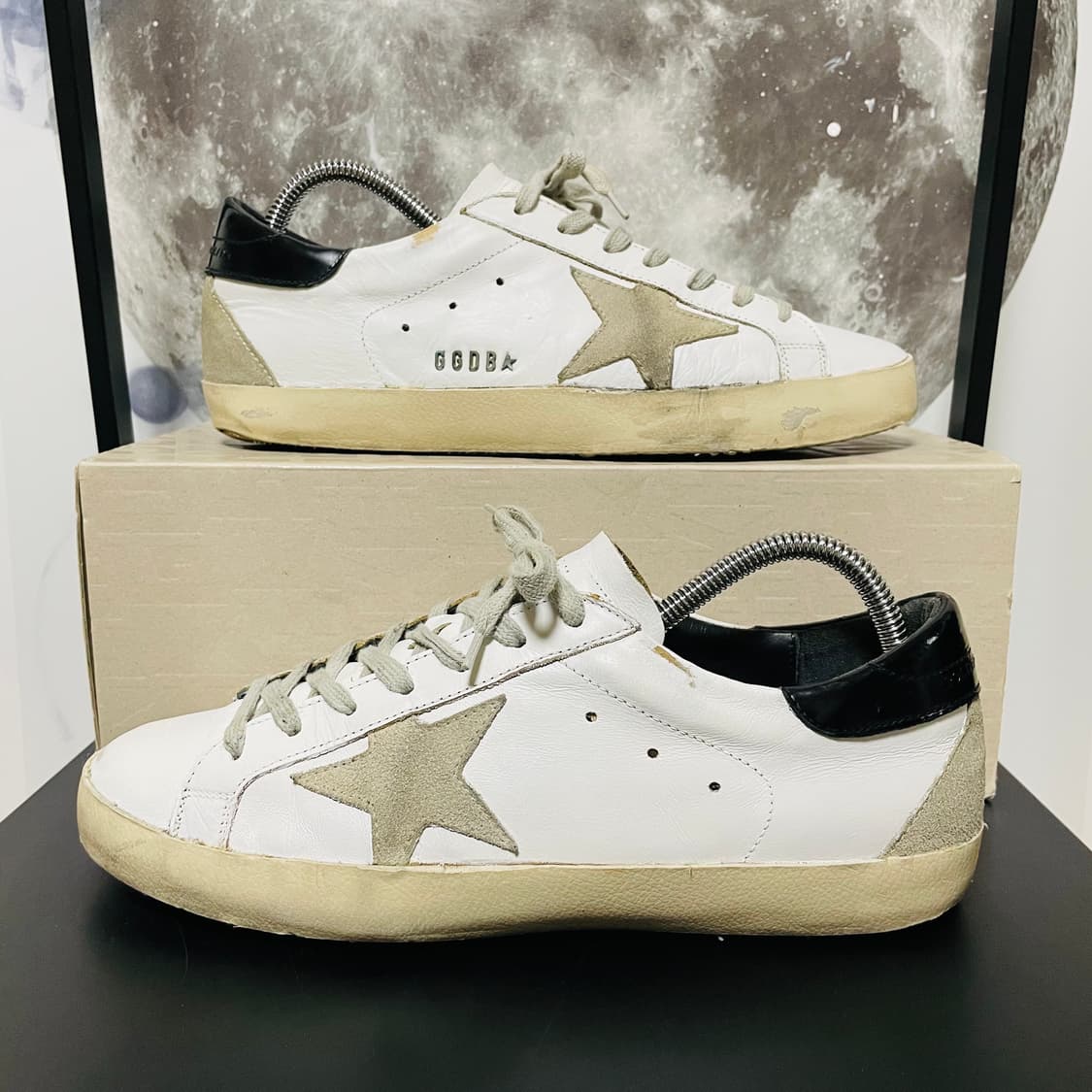 정품 41) 골든구스 블랙탭 스니커즈 265~270 상품이미지1