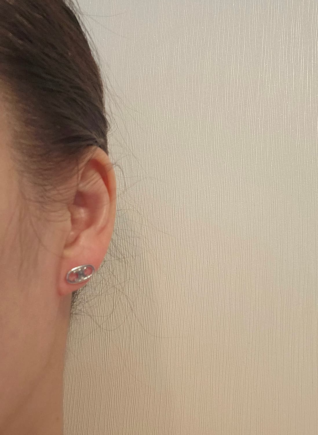 셀린느 미니 트리옹프 스터드 귀걸이 은장 상품이미지6