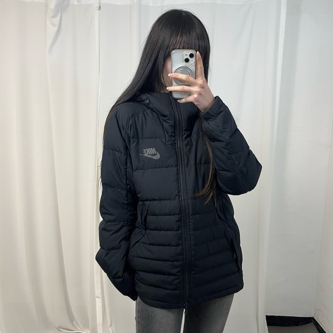 Nike Black Lightweight Padding 상품이미지1