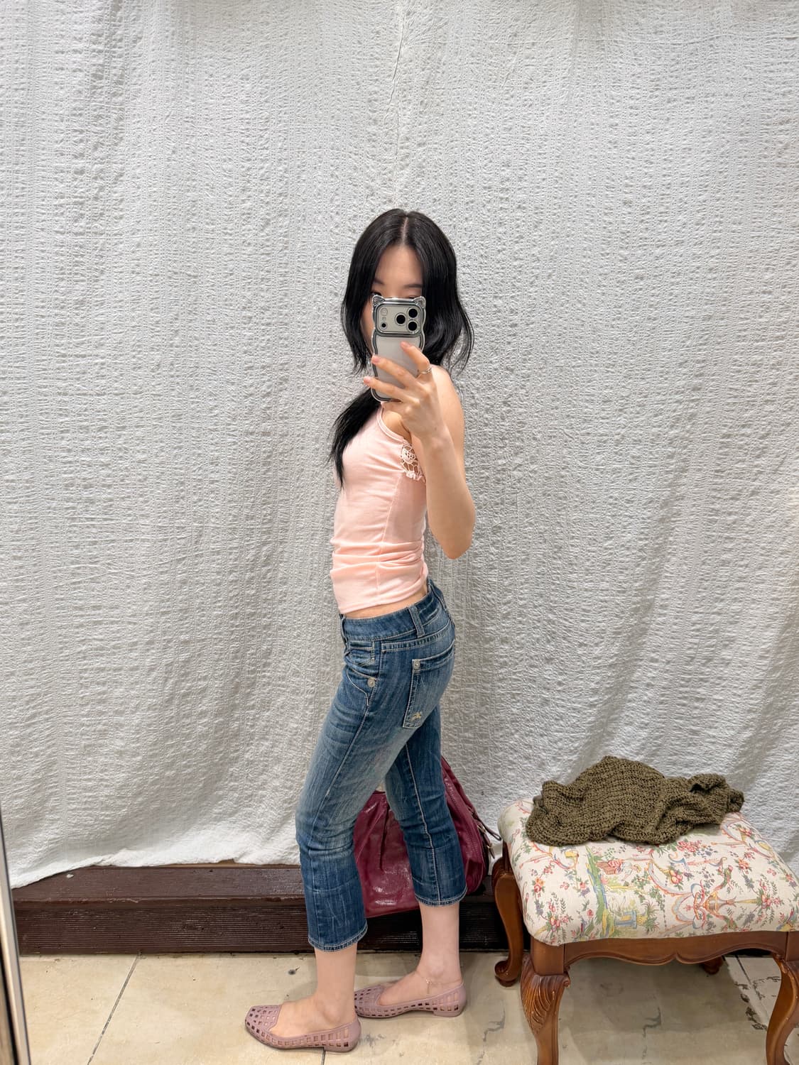 Rose Petal Lace Tank 상품이미지5