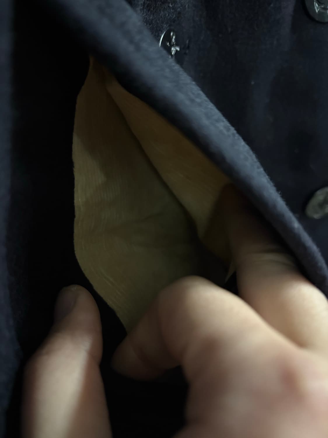 60's USN 8 Button Pea coat. 상품이미지4