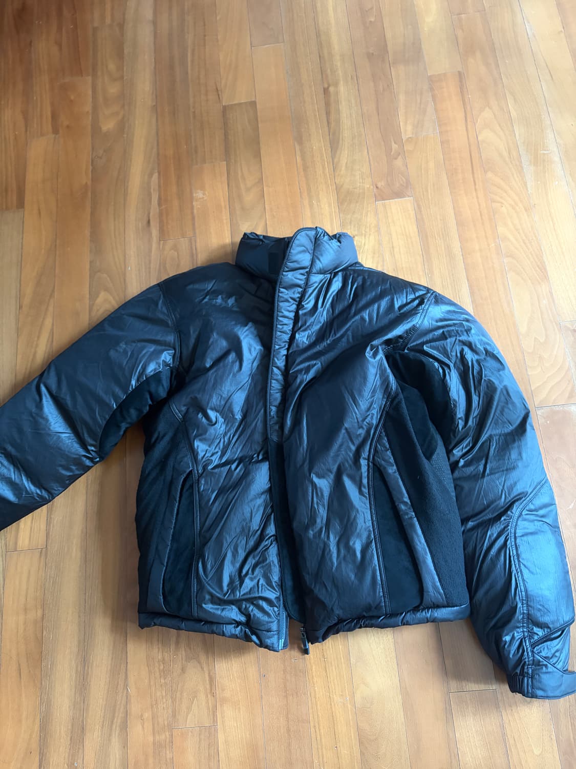 (L) 엑슬림 xlim ep6 01 다운 자켓 패딩 블랙 상품이미지2