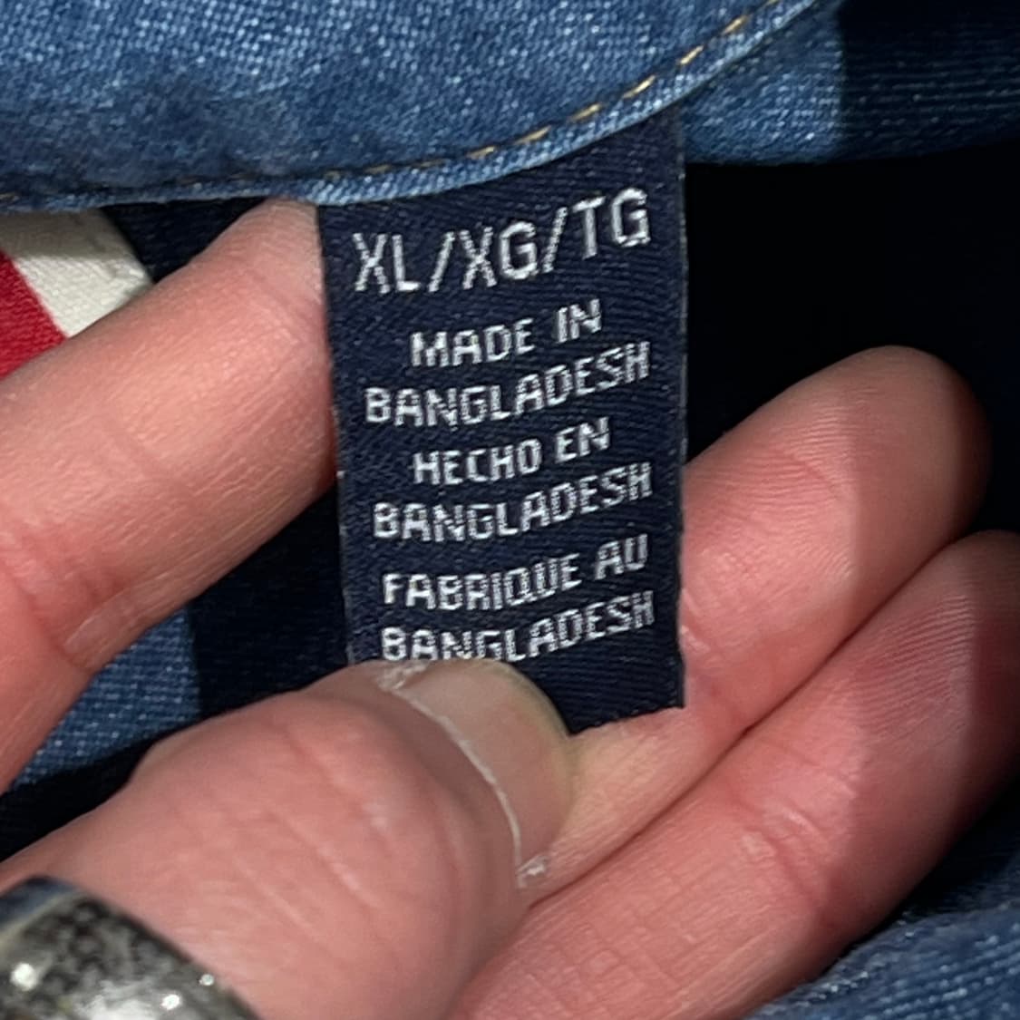 랭글러 워크 데님셔츠 s10508 상품이미지7