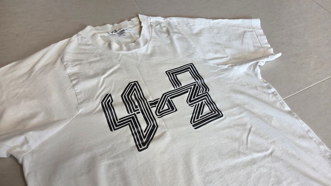 아디다스 Y-3 요지 야마모토 크루넥 반팔 티셔츠 상품이미지4