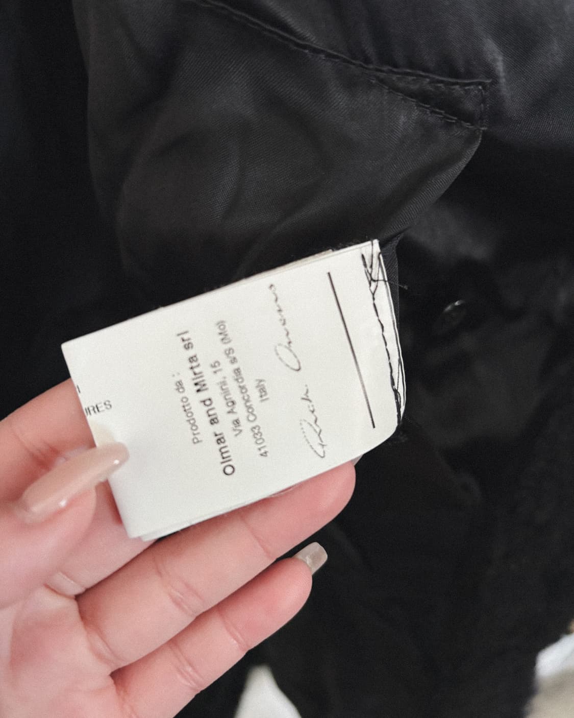 rare* 릭오웬스 사선지퍼 하이넥 모헤어 레더슬리브 코트 상품이미지10