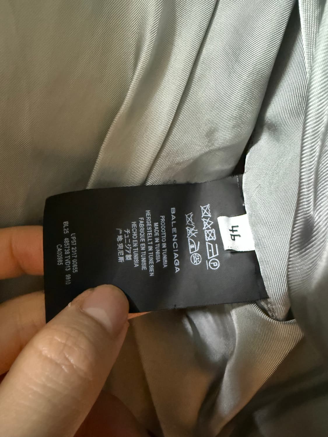 [46] 발렌시아가 c컬 패딩 그레이 초판 상품이미지6