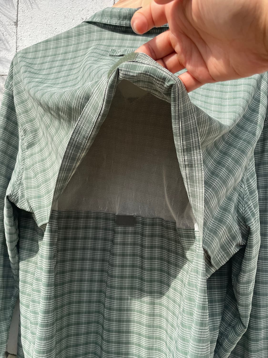 빈티지 엘엘빈 피싱 체크셔츠 xl 상품이미지6