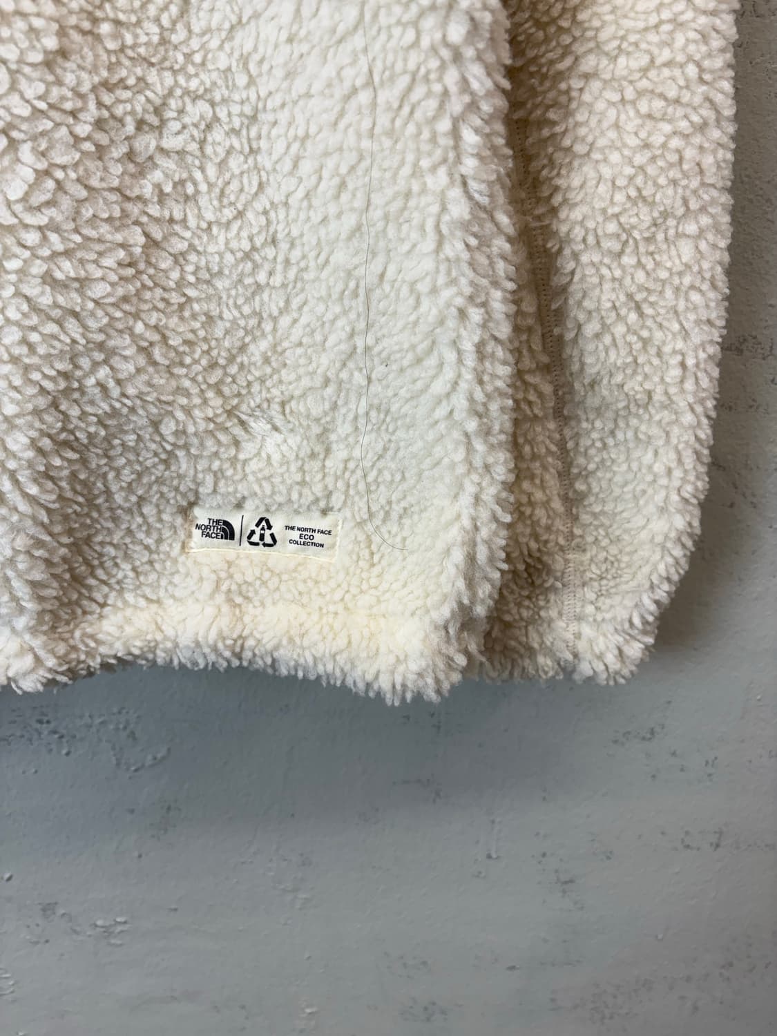 노스페이스 크림 화이트 후리스 자켓 상품이미지8