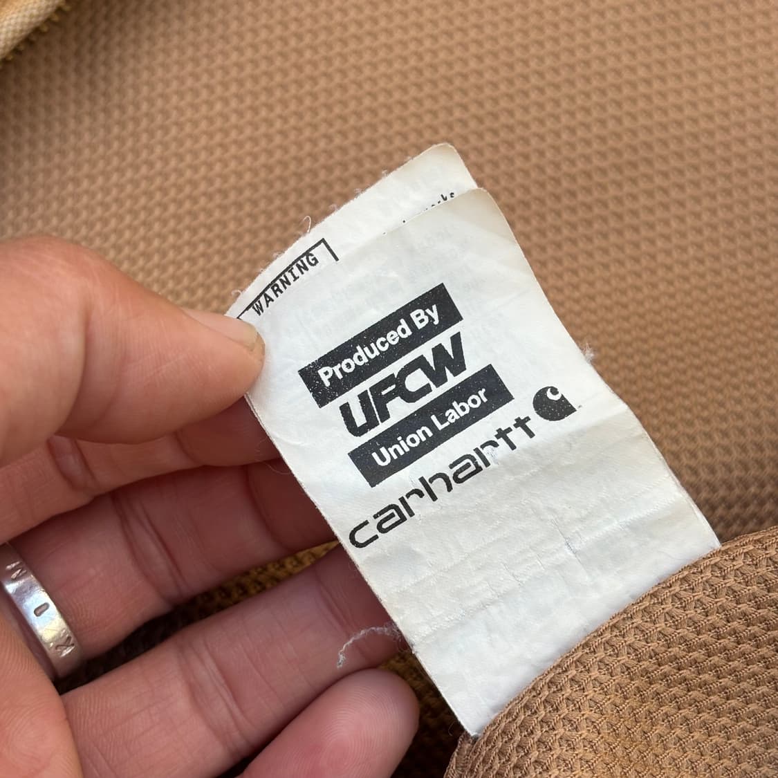 USA 칼하트 액티브  j131 샌드 S 상품이미지5