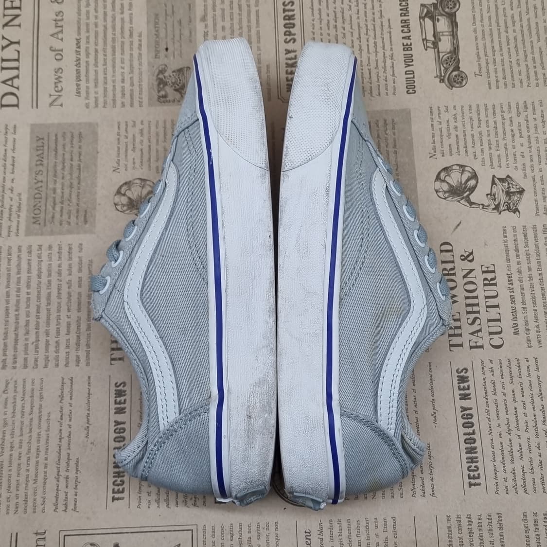 반스 올드스쿨 그레이 여성스니커즈225 상품이미지5