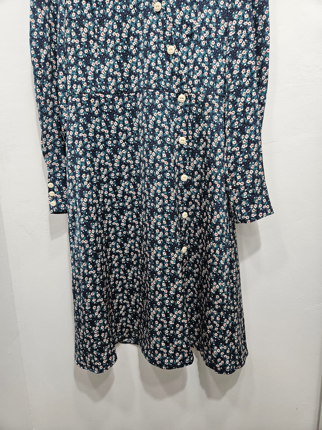 플라스틱아일랜드 잔꽃무늬 미디원피스 S 상품이미지9