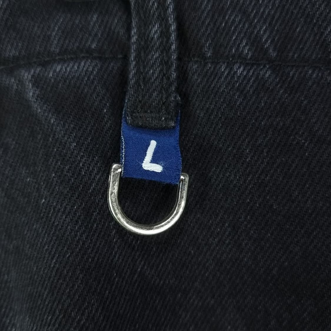 [리베레] 흑청 루즈핏 카고 데님 팬츠 M18676 상품이미지8